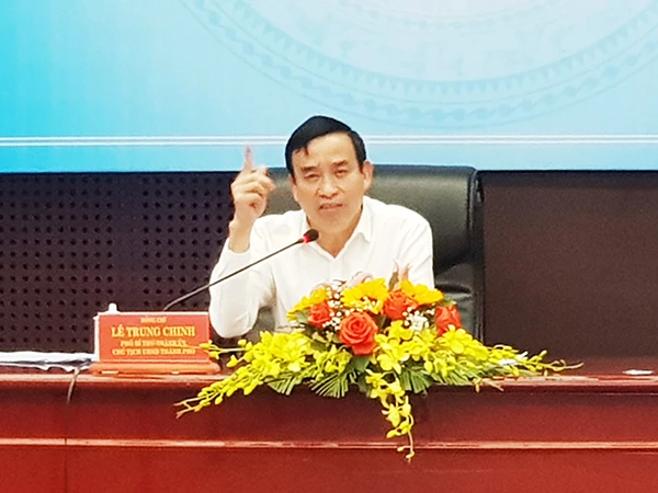 Chủ tịch UBND TP Đà Nẵng Lê Trung Chinh.