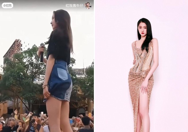 Tình huống xấu hổ và khó xử của Quan Hiểu Đồng vì mặc váy ngắn