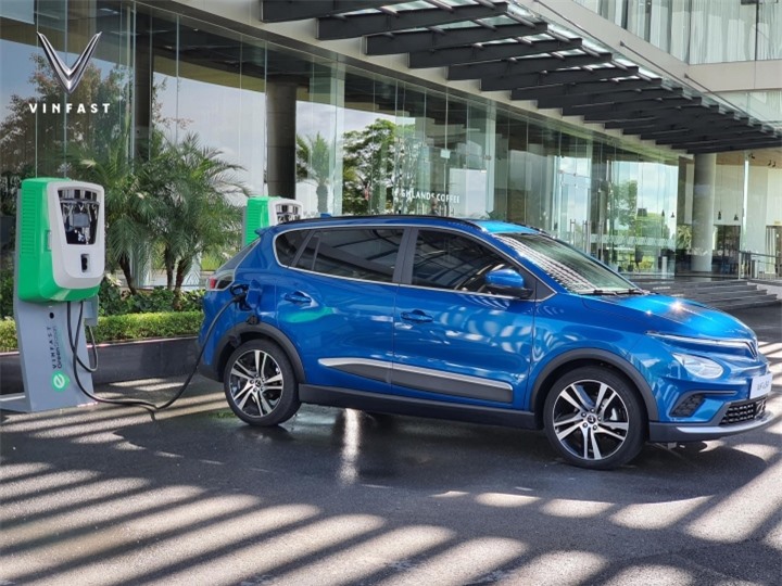 VinFast là hãng xe điện duy nhất phát triển hệ thống trạm điện công cộng tại Việt Nam. (Ảnh minh họa)