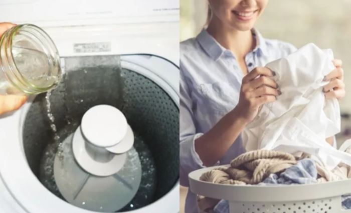 Thêm 1 thứ rẻ bèo nhà nào cũng có này vào máy giặt: Quần áo giặt xong mềm thơm, trắng sáng