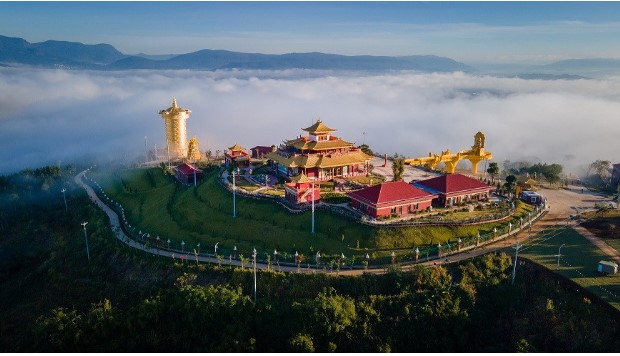 Chiêm ngưỡng Không gian văn hóa tâm linh Phật giáo Kim Cương thừa tại Lâm Đồng