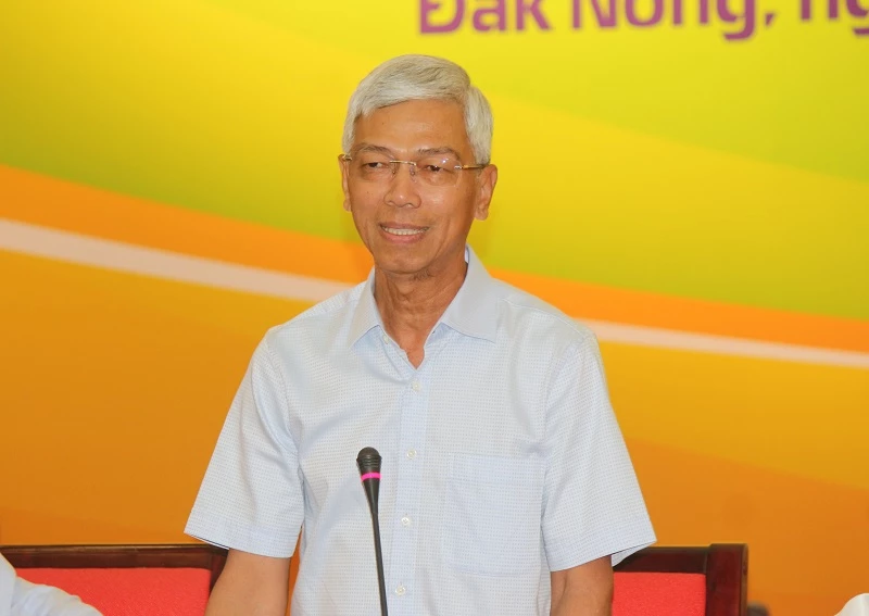 Ông Võ Văn Hoan - Phó Chủ tịch UBND TP Hồ Chí Minh, phát biểu tại hội nghị. 