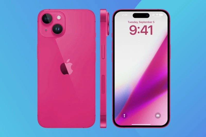 iPhone 15 sẽ có màu hồng.