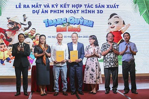 Ra mắt phim hoạt hình 3D “Trạng Quỳnh thời nhí nhố”