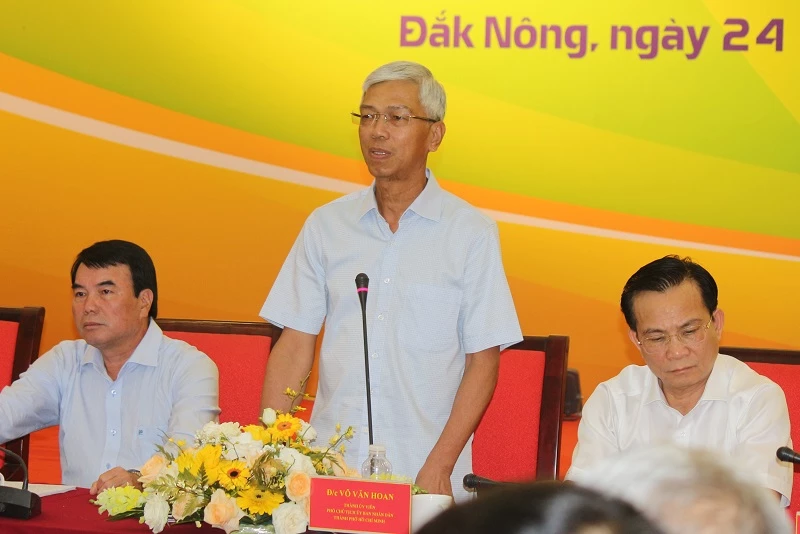 Ông Võ Văn Hoan - Phó Chủ tịch UBND TP Hồ Chí Minh.