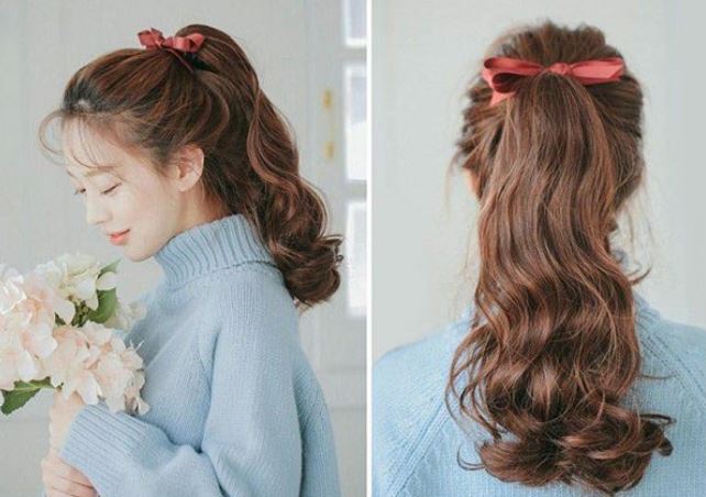 Những kiểu đơn giản và nữ tính trong dịp Trung thu cho các nàng