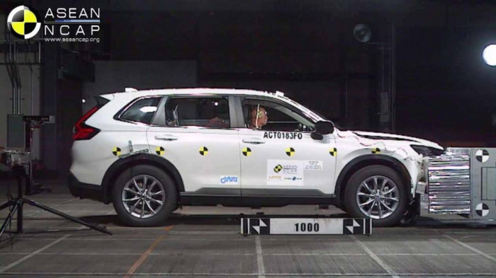 Honda CR-V mới sắp bán tại Việt Nam đạt 5 sao an toàn ASEAN NCAP