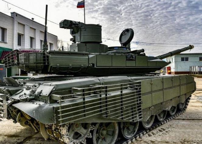 Giáp Relikt của xe tăng T-90M chịu được đạn xuyên 150 mm NLAW