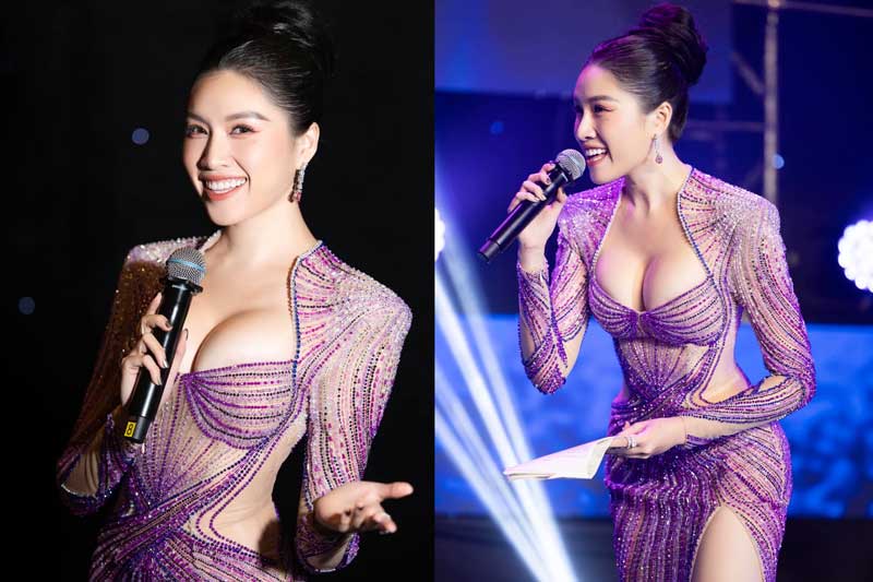 Ngắm loạt ảnh 'đốt mắt' người xem của nữ MC song ngữ nổi tiếng bậc nhất Việt Nam