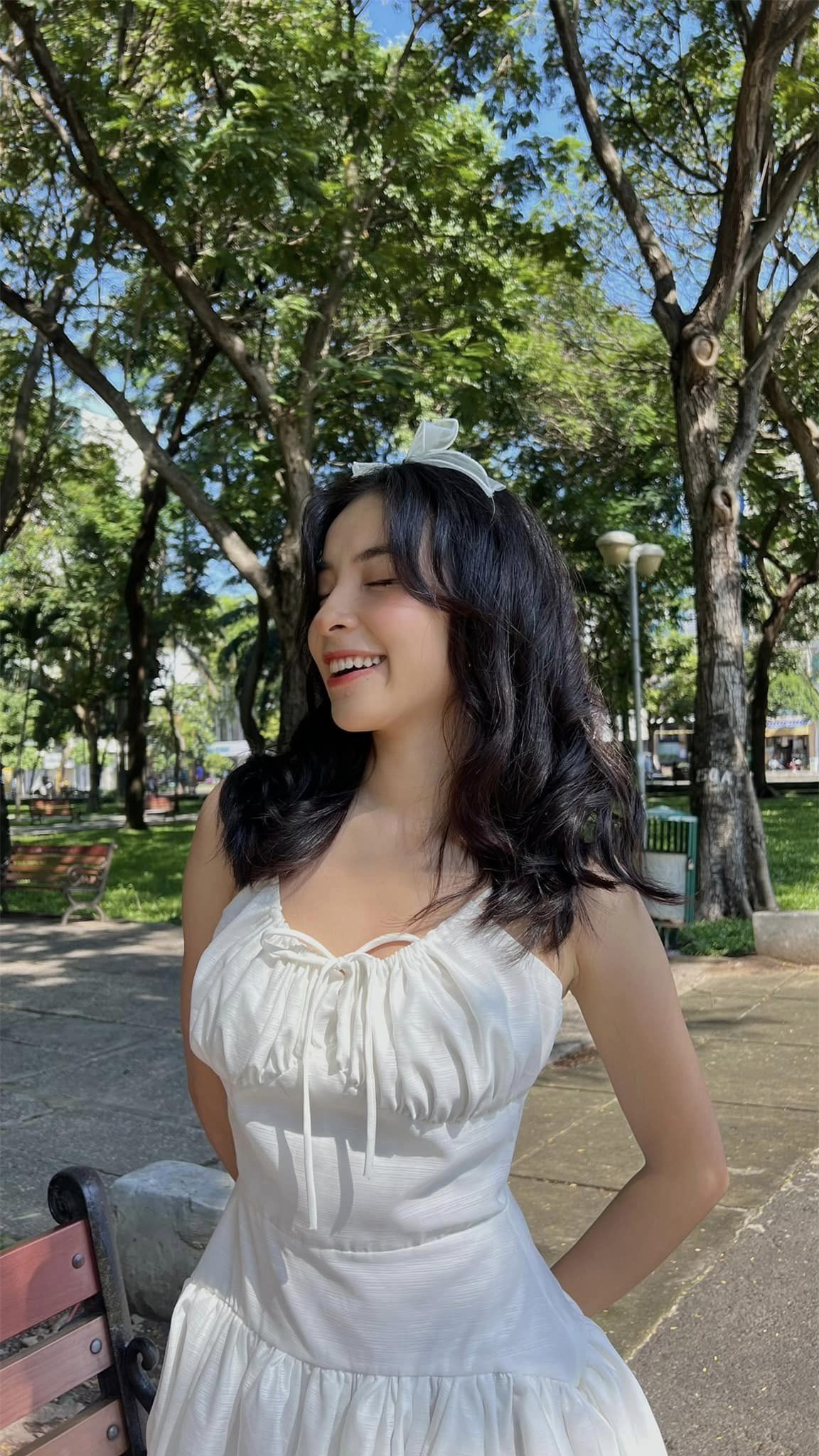 Hình ảnh ngoài đời của cô công nhân may Hoài 'Làng trong phố' ảnh 19