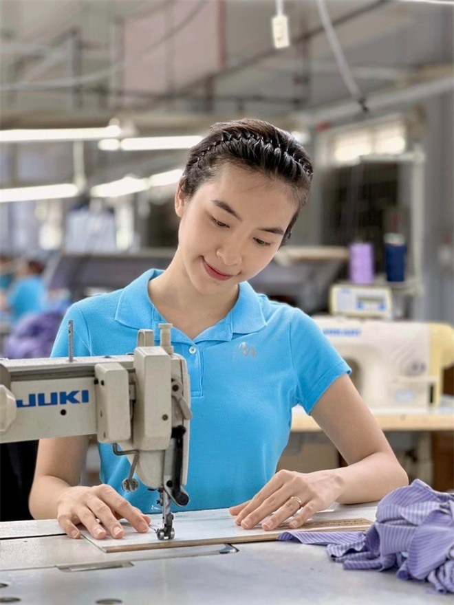 Hình ảnh ngoài đời của cô công nhân may Hoài 'Làng trong phố' ảnh 3