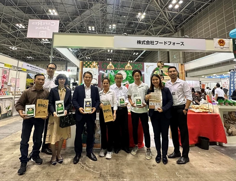 VJBA kết nối, đưa cà phê đặc sản của tỉnh Lâm Đồng tiêu thụ tại Nhật Bản.