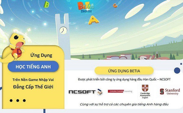 Ra mắt ứng dụng học tiếng Anh giao tiếp Betia English cho trẻ em