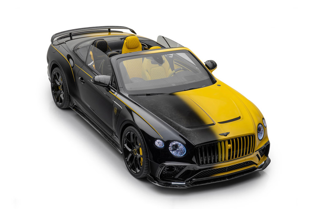 Chiêm ngưỡng siêu xe Bentley Continental GTC Mansory Vitesse độc nhất vô nhị