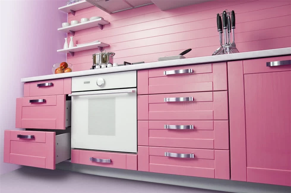  Sử dụng màu hồng để làm nổi bật nhà bếp của bạn trong mùa hè này với một sự độc đáo! 