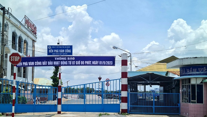 Phà Vàm Cống sẽ “hồi sinh” vào ngày 1/9 sau 4 năm dừng hoạt động