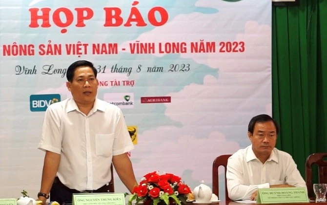 Ông Nguyễn Trung Kiên - Phó Giám đốc Sở Công Thương cho biết, Festival Nông sản Việt Nam - Vĩnh Long năm 2023 