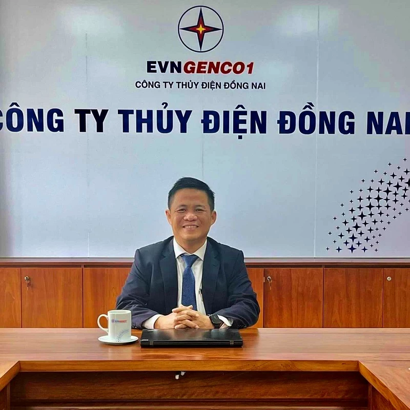 Ông Ngô Văn Sỹ - Giám đốc Công ty Thủy điện Đồng Nai.