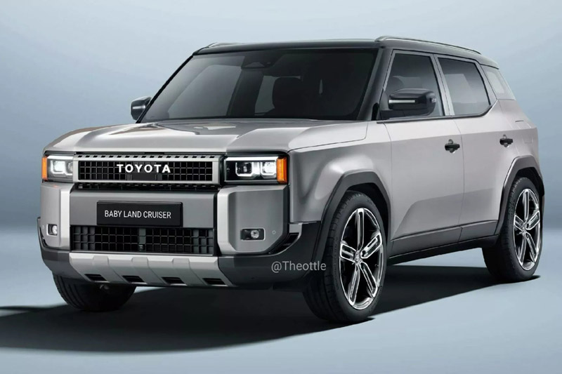 Xem trước tiểu Land Cruiser Prado: Nhỏ hơn nhưng vẫn hầm hố, có thể là xe điện