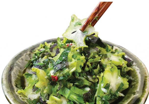 Món khế, thứ ăn kèm không thể thiếu trong bữa thịt vịt