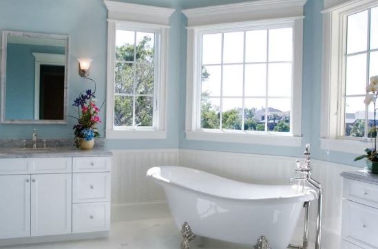 Những mẫu thiết kế nhà tắm tràn ngập ánh sáng