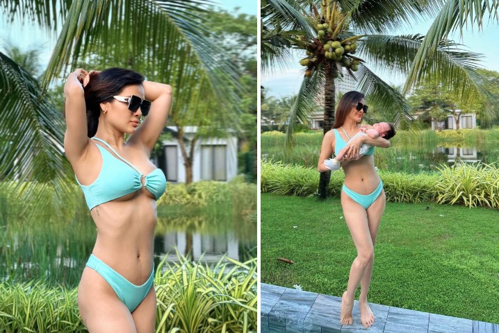 Sắc vóc gợi cảm của Phương Trinh Jolie sau 2 tháng sinh con thứ 2