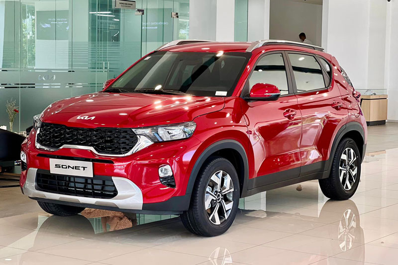 Kia Sonet giảm giá mạnh trong tháng 9, quyết đấu với Toyota Raize, VinFast VF 5