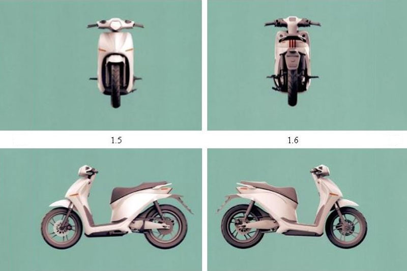 Xe máy điện 'made in Vietnam' Dat Bike đăng ký mẫu mới: ngoại hình như xe tay ga Piaggio Liberty, sớm đối đầu với VinFast và Yadea