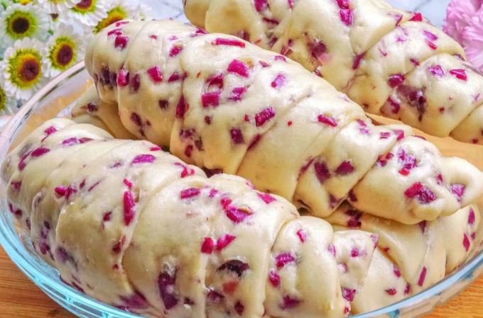 Món bánh ăn sáng từ loại củ giàu anthocyanin, vừa ngon lại giúp đẹp da