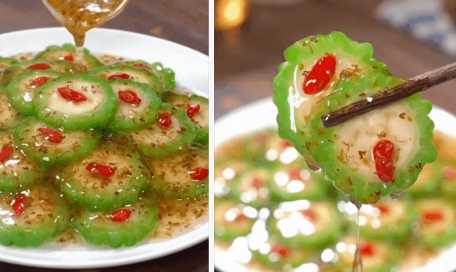 Mướp đắng đem làm món này ăn lạ miệng hơn nhiều