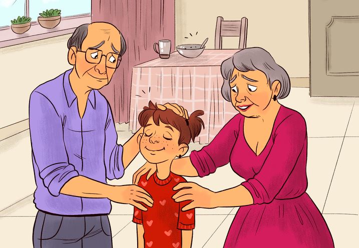 Đau đầu vì ông bà nội chiều cháu quá đà