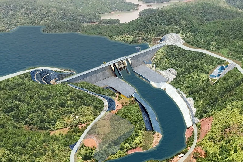 Phối cảnh dự án Hồ chứa nước Ka Pét.
