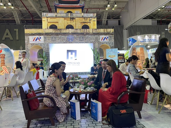 Gian hàng của HPA gây ấn tượng tại hội chợ du lịch quốc tế TP Hồ Chí Minh 