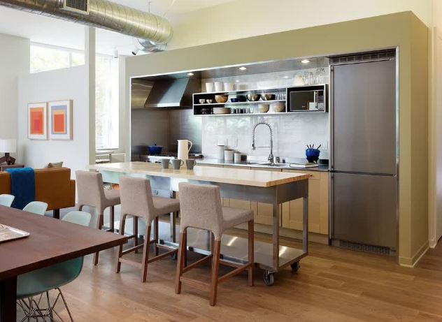 Bí quyết tiết kiệm không gian cho bếp nhỏ tuyệt vời