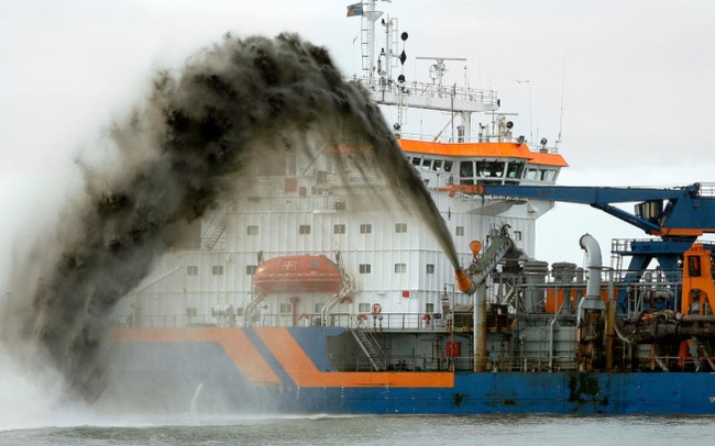 Con người khai thác 6 tỷ tấn cát từ biển và đại dương mỗi năm