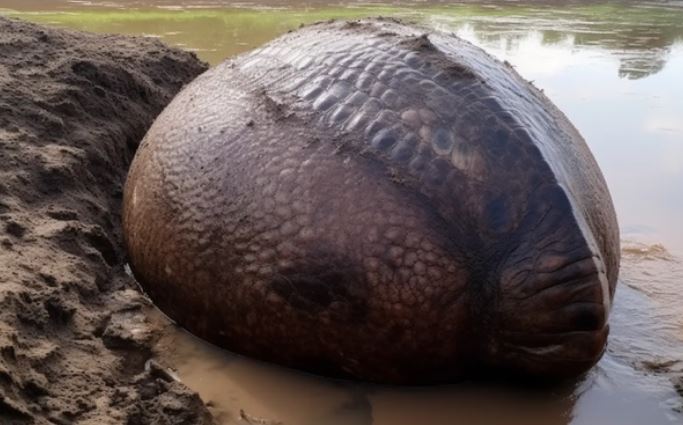 Phát hiện "quả trứng" khổng lồ bên bờ sông, cặp đôi nhận tin bất ngờ khi báo chính quyền