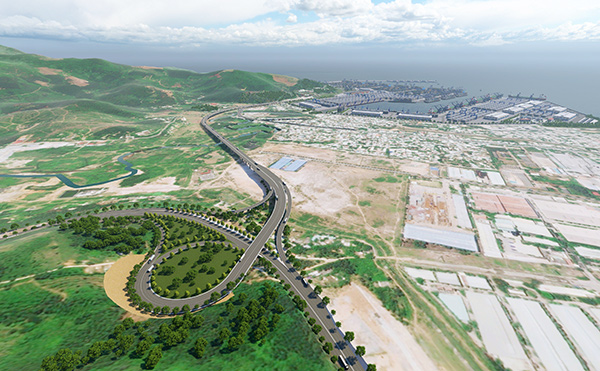 Đà Nẵng: Khởi công tuyến đường ven biển nối cảng Liên Chiểu