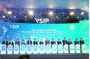 Khởi động dự án khu công nghiệp VSIP Cần Thơ