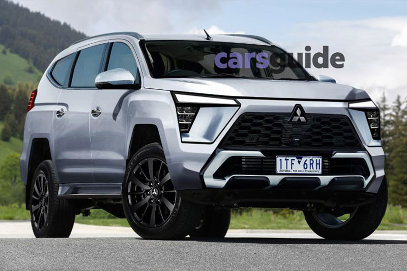 Hé lộ Mitsubishi Pajero Sport thế hệ mới, đối thủ của Hyundai Santa Fe, Toyota Fortuner