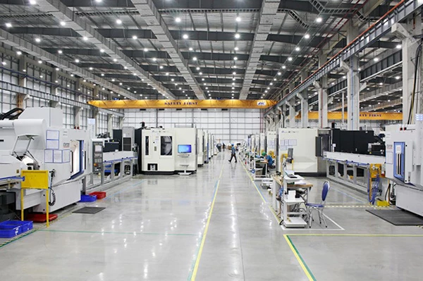 Nhà máy sản xuất linh kiện hàng không vũ trụ Sunshine (Tập đoàn UAC, Mỹ) tại Khu CNC Đà Nẵng.