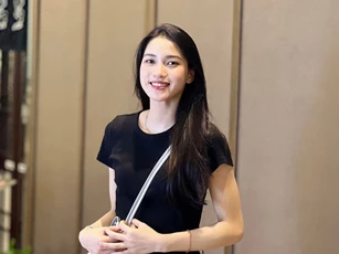 'Nàng thơ' mới của bóng chuyền Việt Nam khoe vẻ đẹp cuốn hút