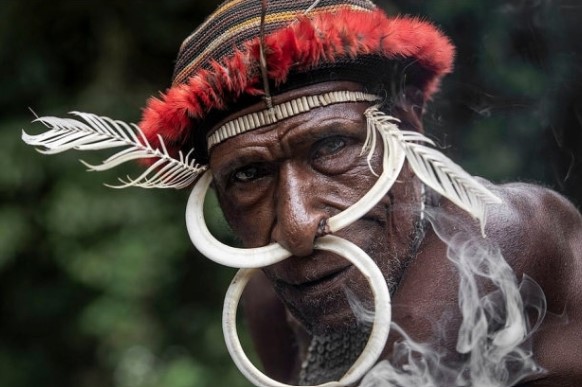 Bộ tộc Dani ở Indonesia