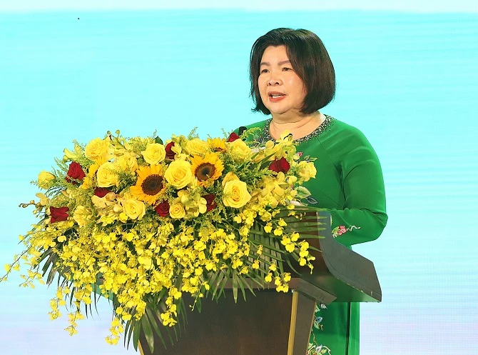 Bà Cao Xuân Thu Vân - Phó Chủ tịch Trung ương Hội Nông dân Việt Nam chia sẻ, trái cây Việt Nam