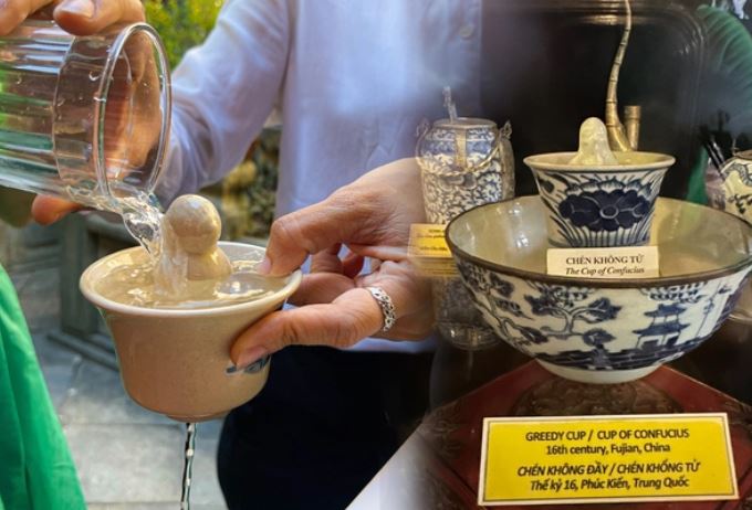 Khám phá sự huyền bí của "Chén Khổng Tử"