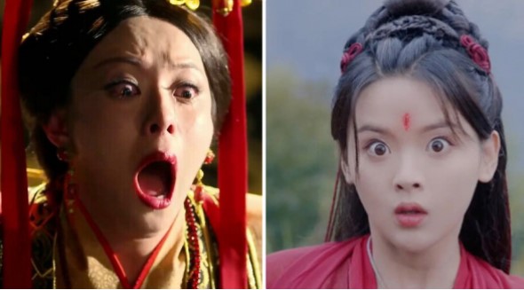 So diễn xuất sao nữ Cbiz qua cảnh 'trợn mắt': Tôn Lệ là kinh điển, Angelababy gây ám ảnh