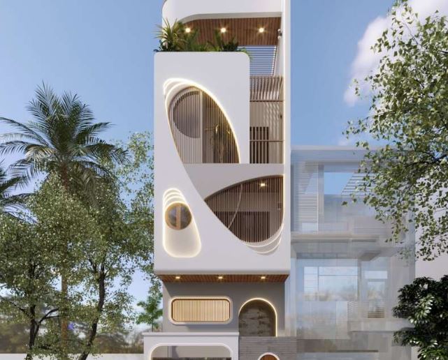 Mẫu nhà ống độc lạ, nổi bật thu hút mọi ánh nhìn