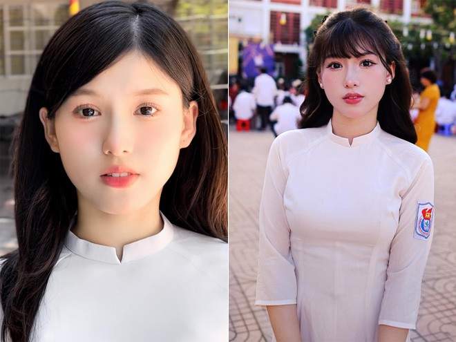 Nữ sinh Nghệ An xinh như nữ chính trong phim vườn trường