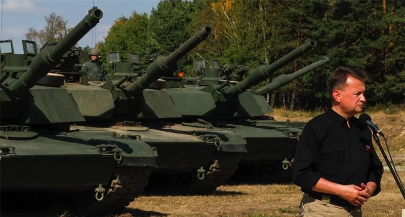 Xe tăng Abrams đã sẵn sàng đến Ukraine.