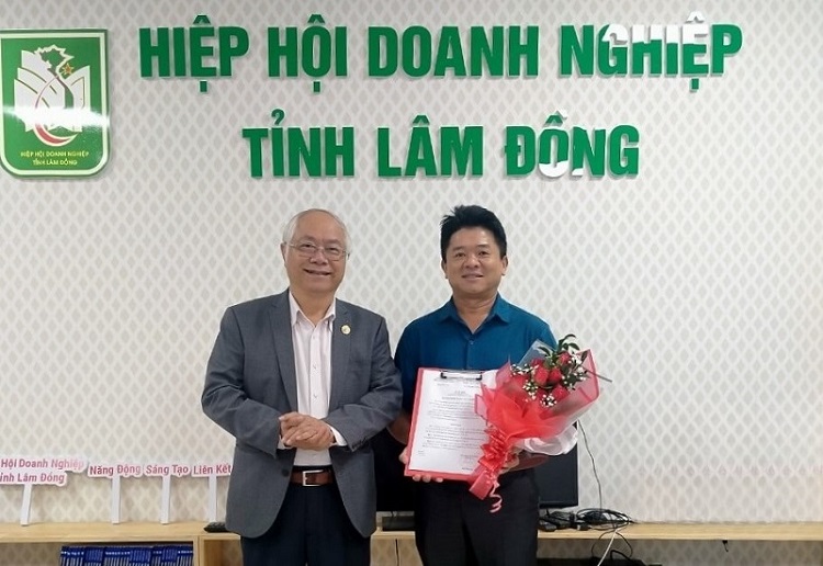 Ông Nguyễn Phục Quốc làm Phó Chủ tịch Hiệp hội Doanh nghiệp tỉnh Lâm Đồng