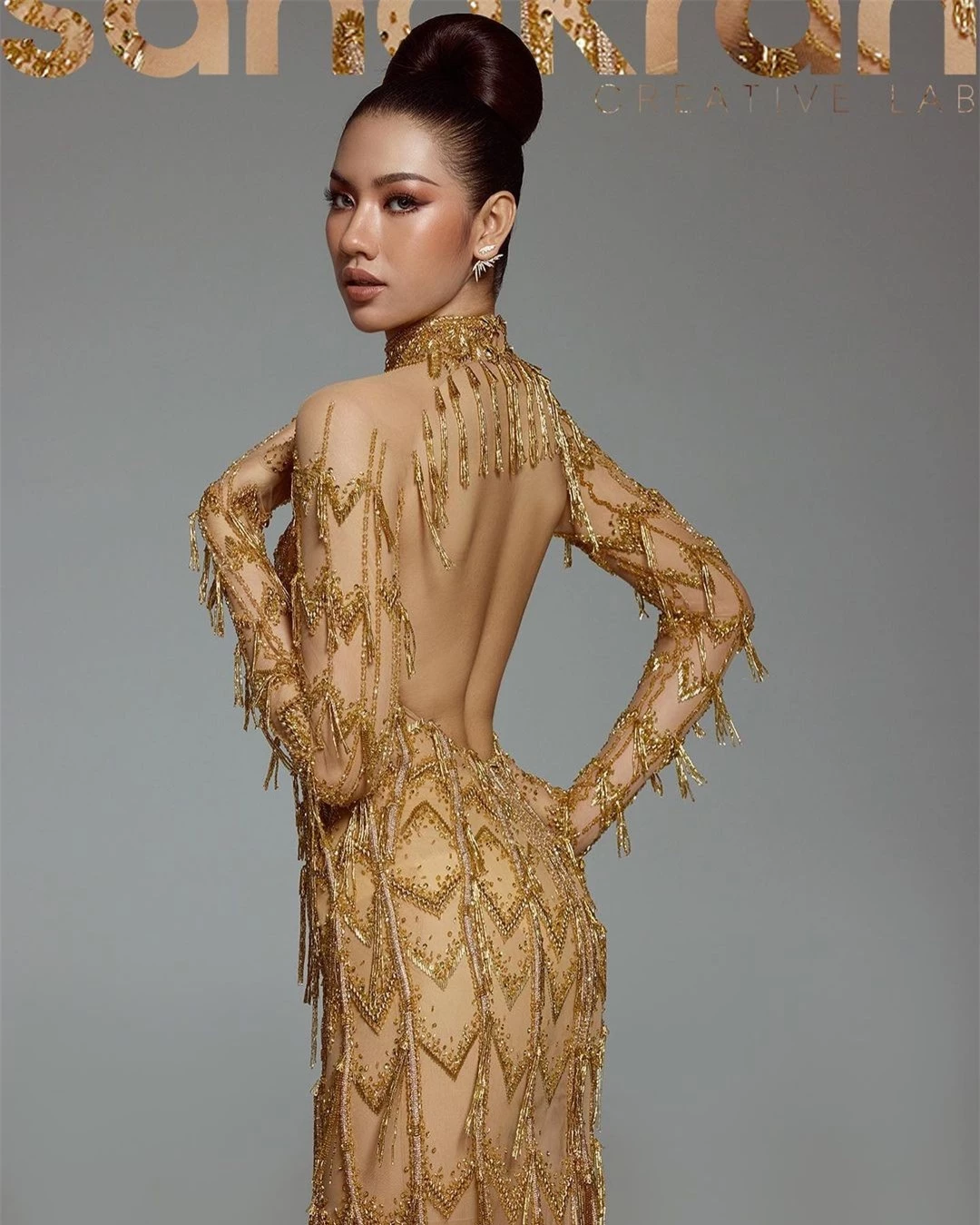 Tân Hoa hậu Hoàn vũ Campuchia được khen ngợi ảnh 12